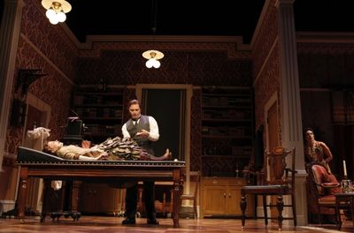 Maria Dizzia, Michael Cerveris and Laura Benanti Photo